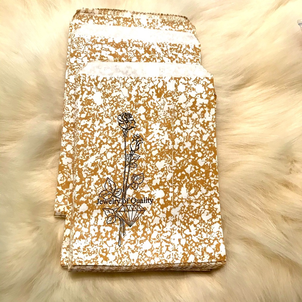 Jewelry Bags vintage paper
